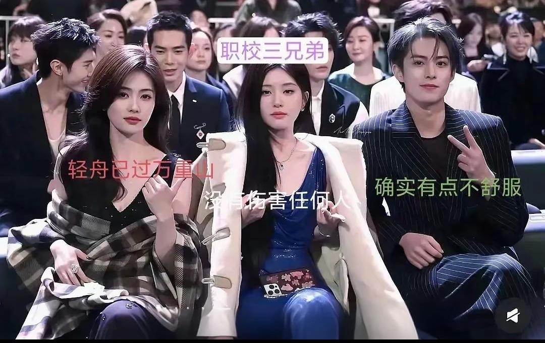 🫘瓣评的现在内娱路人缘最差的四位准确吗，其中有三位还被称为职校三兄弟虞书欣、白
