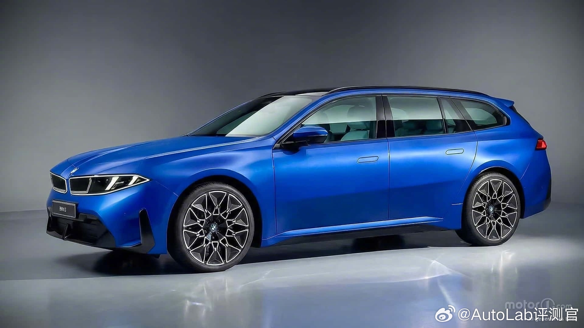 外媒用AI生成了全新i3的旅行版，看着是不是比轿车版顺眼多了？