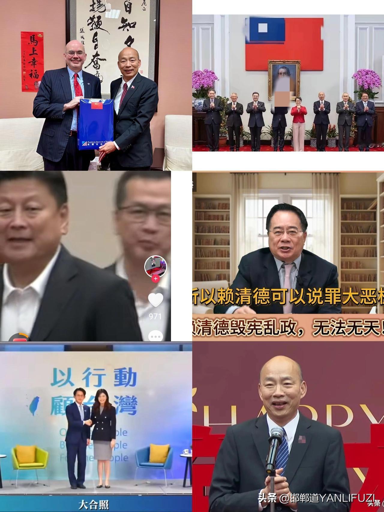处长谷立言拜会后，韩国瑜“堪定”傅崐萁违宪。这是要帮军购案放行的节奏。
春节过后