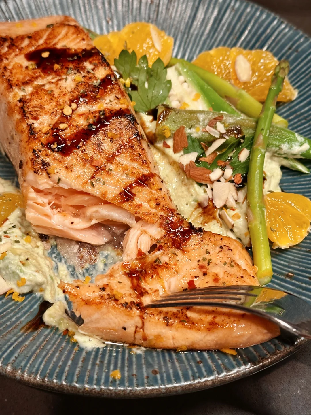 低温慢煮柑橘三文鱼🍣入口即化极致口感🤯