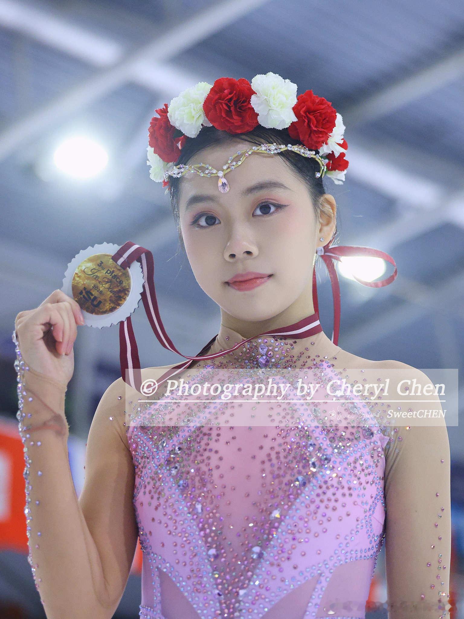 发点颁奖糖摄影花样滑冰2026JGP里加站