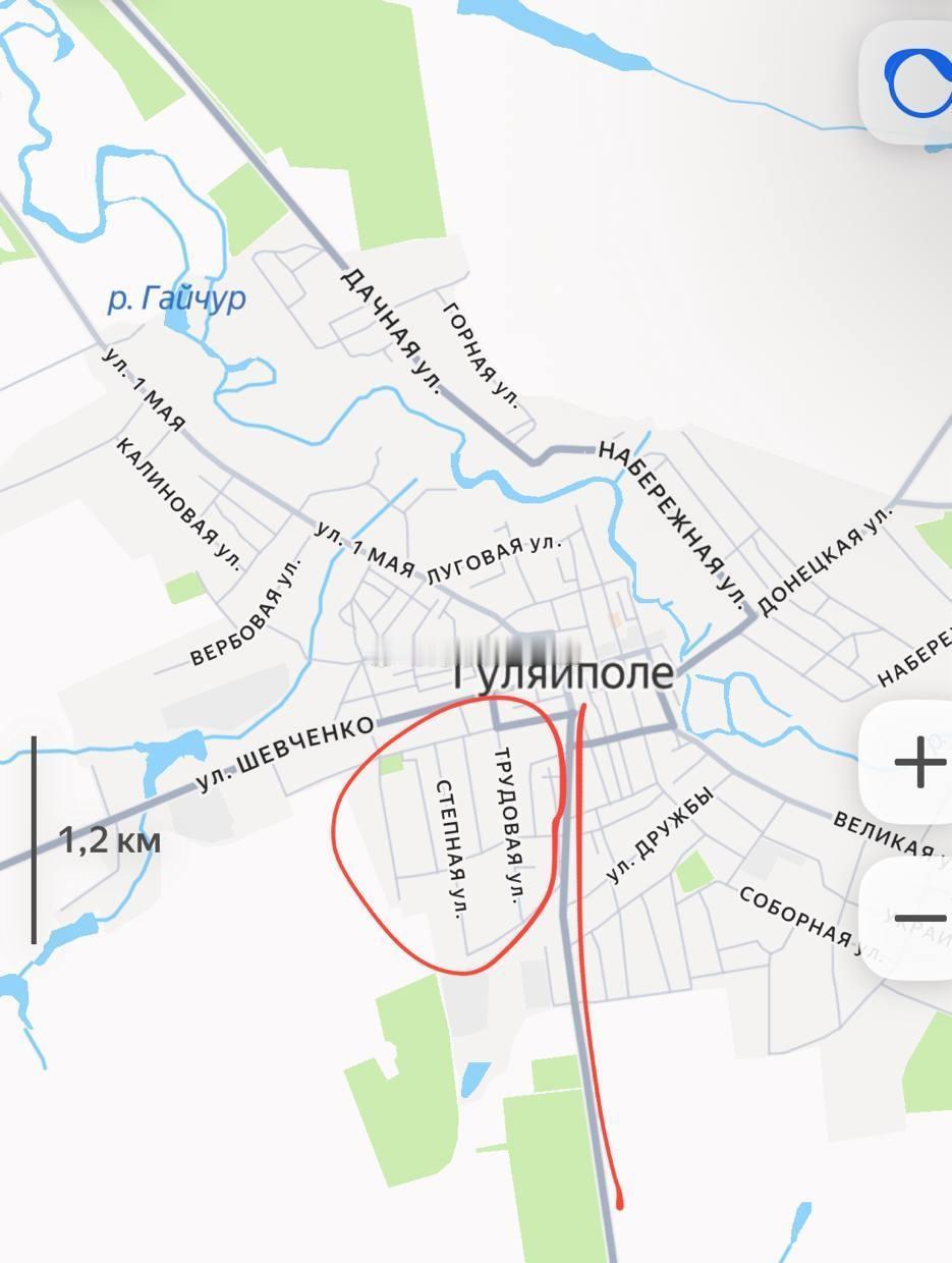 俄军在胡利艾伯勒内抵达波洛夫斯基大道，开始在“彩色”微区内展开突袭行动

欢迎加