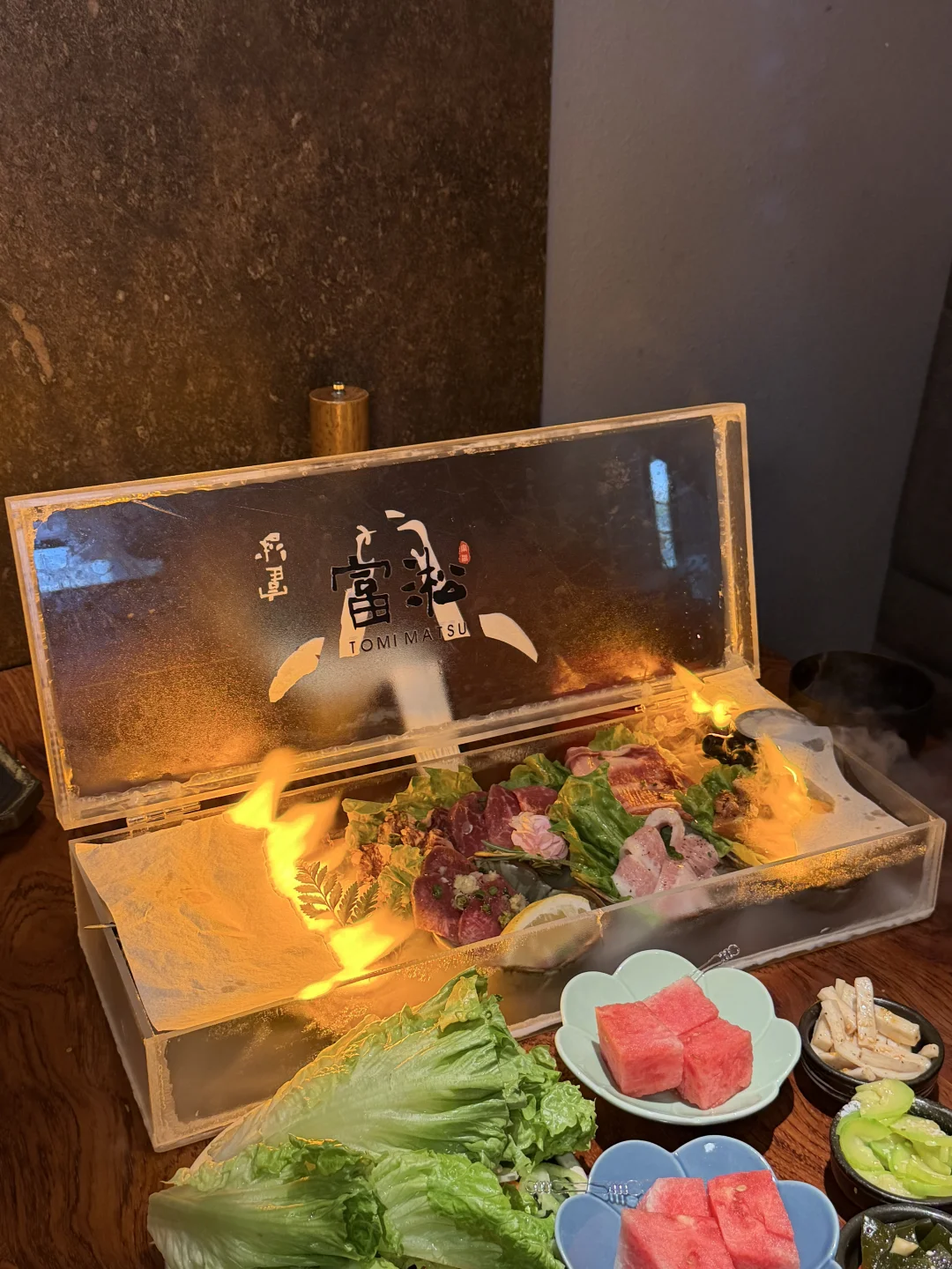 火焰牛肉谁还没有见过？？？