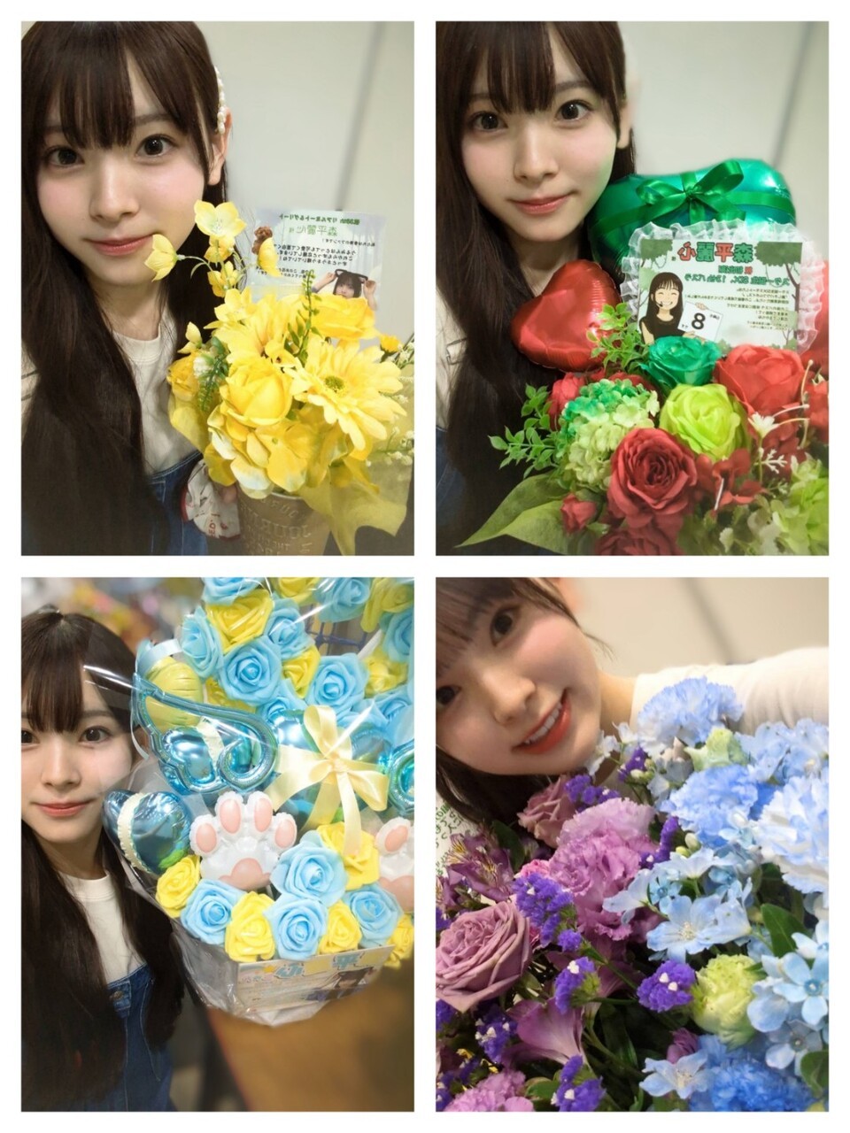 森平麗心「6期生皆のブログをみて、私文章短い〜！っと衝撃を受けました。笑　実は文
