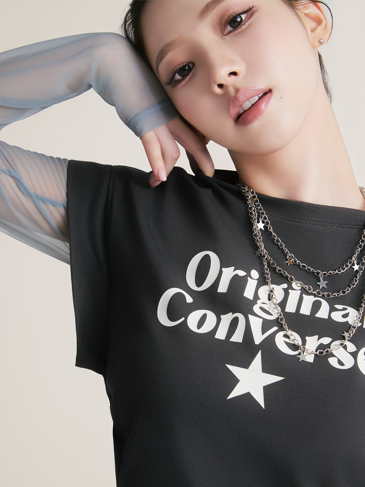 KARINA｜CONVERSE匡威今日官宣aespa成员柳智敏出任全球品牌代言人