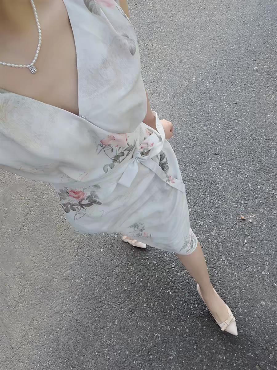 时尚穿搭。高级感收身小香风连衣裙👗时尚穿搭