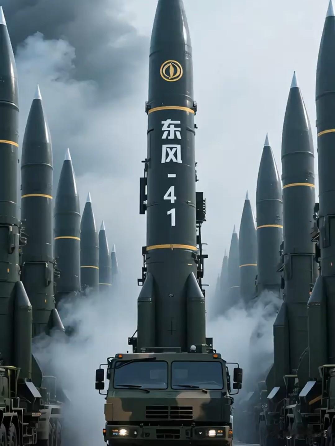 10枚东风导弹同时起竖！这不仅仅是威武的“大杀器”，而立起的是国威，竖起的是军力