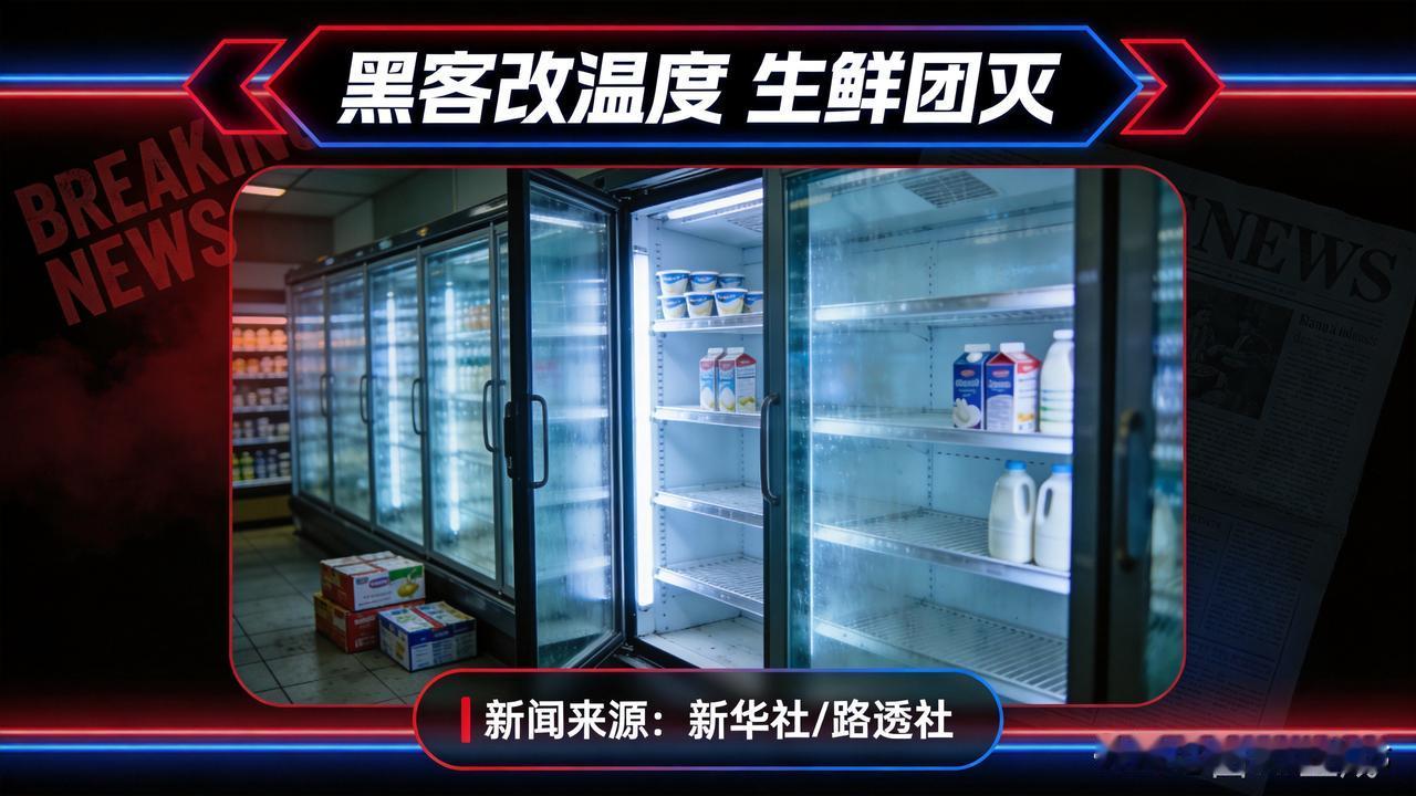 法国数百家超市制冷系统被黑客攻击

为什么黑客不偷钱，专毁超市酸奶？

10月1