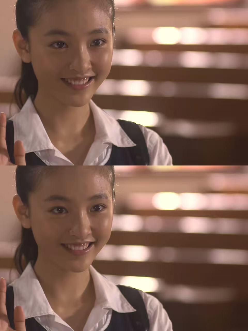 谁懂吴倩以前有多灵 吴倩完全是校园女主天花板同期女演员里吴倩校园适配度断层领先，