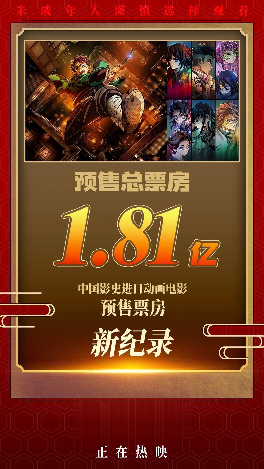 预售票房破一亿八！ 能在内地影市创造一个“神话”吗？ 大家，今天去看电影了吗？