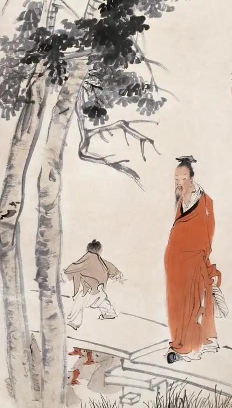 上联：孩童戏鸟忽前后
下联：[比心]

网络图片/诚谢侵删