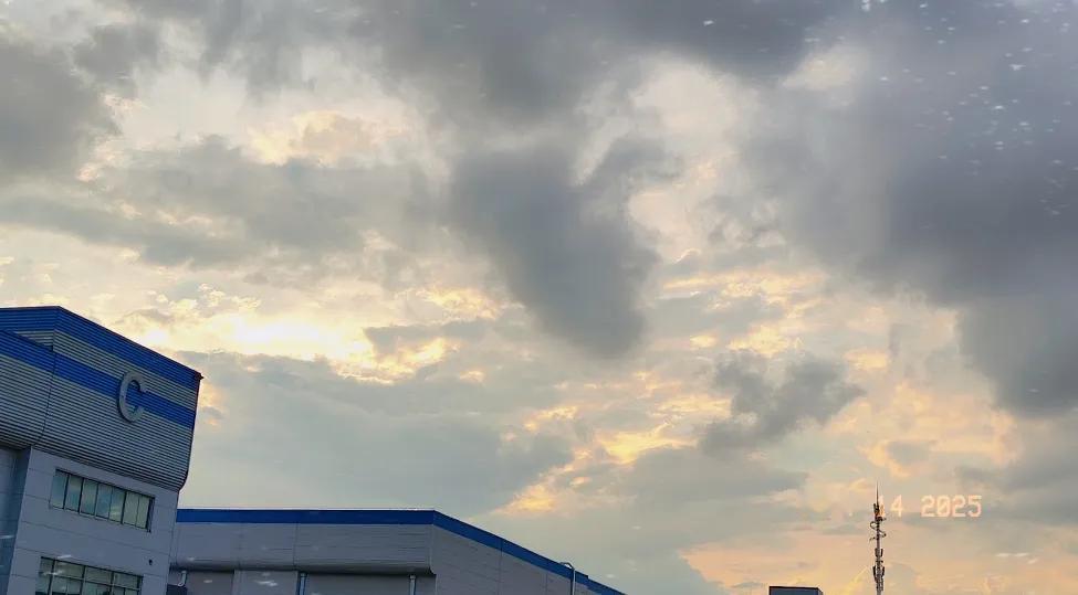 夏日晚霞