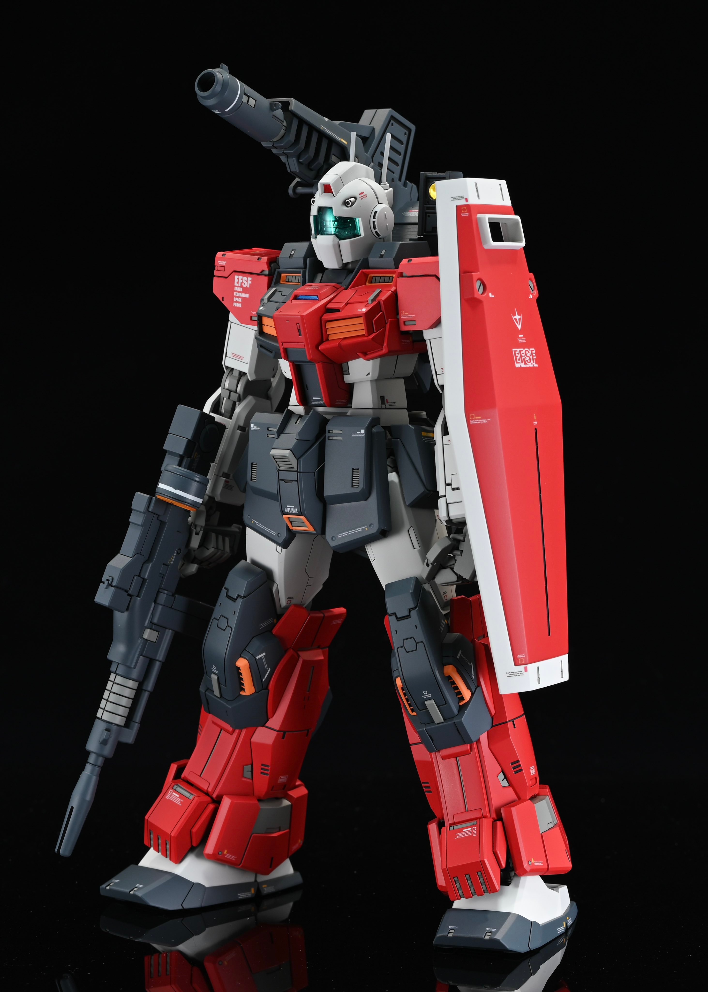 MG吉姆·加农改（by yuyaⅢ）兴风者幻牙×吉姆加农高达模型[超话]高达模型