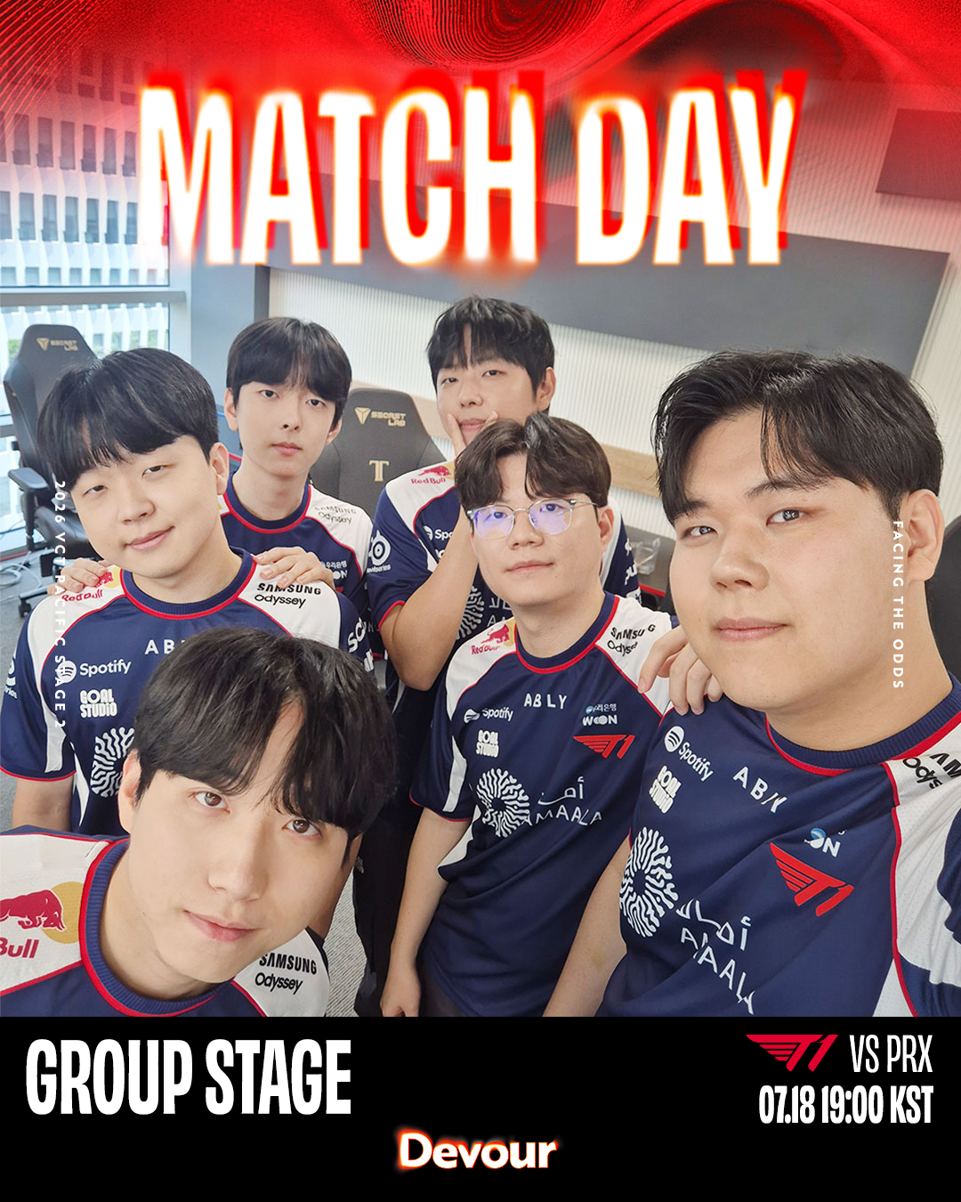 【2026 VCT Pacific Stage2】 vs PRX今天的比赛对阵P