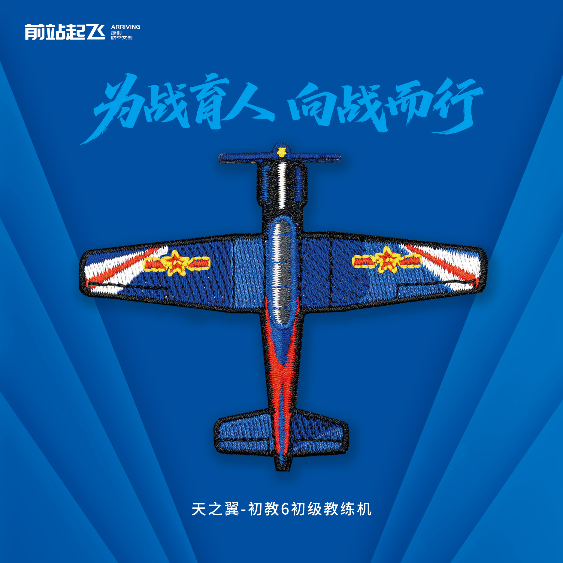 “为战育人，向战而行”空军教练机系列机型识别章