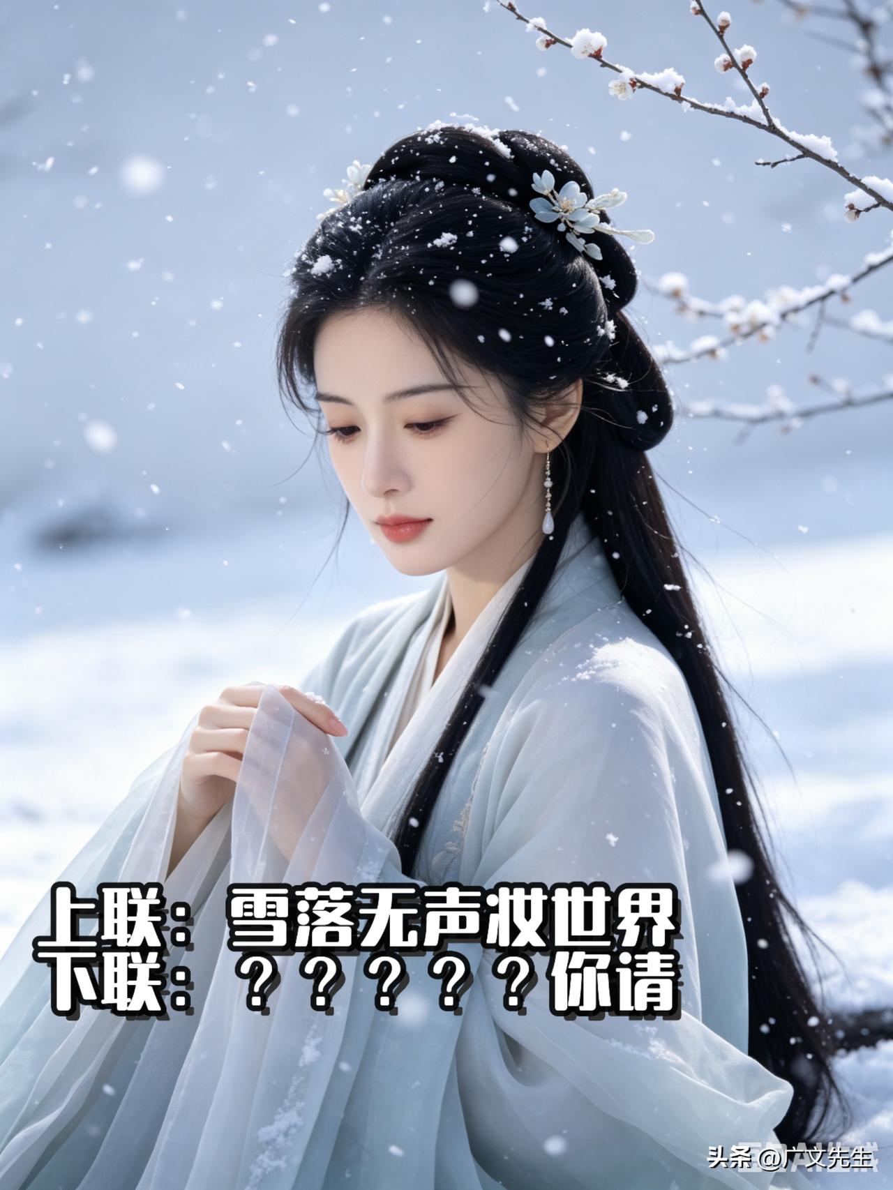 一直觉得对联是中华文字之美，短小精悍却韵味无穷。这天试着出一上联，没想到下联竟成