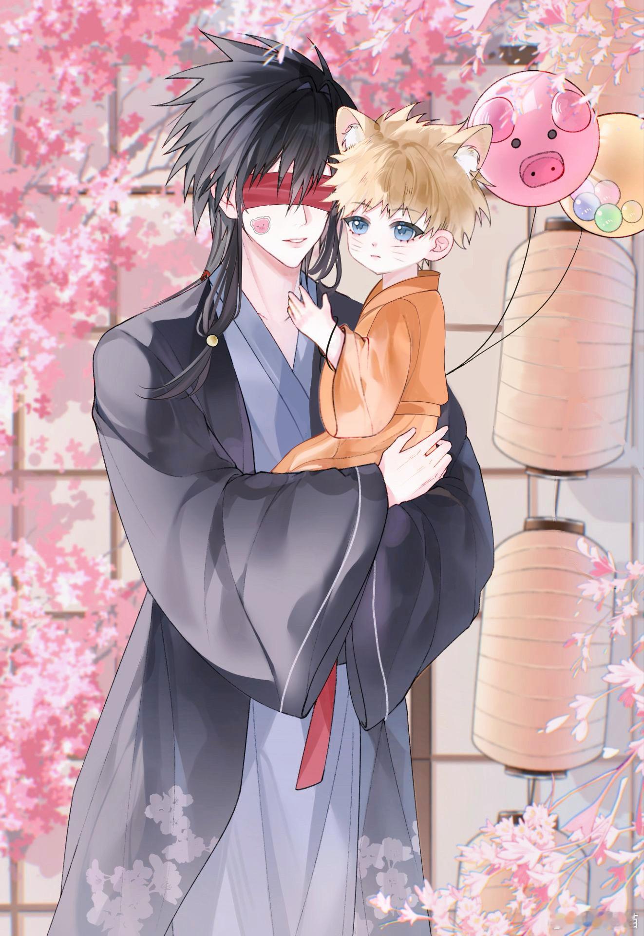 佐鸣[超话] [比耶]调皮的小纳是一张旧稿的改图，求路评♥ ​  ​​​