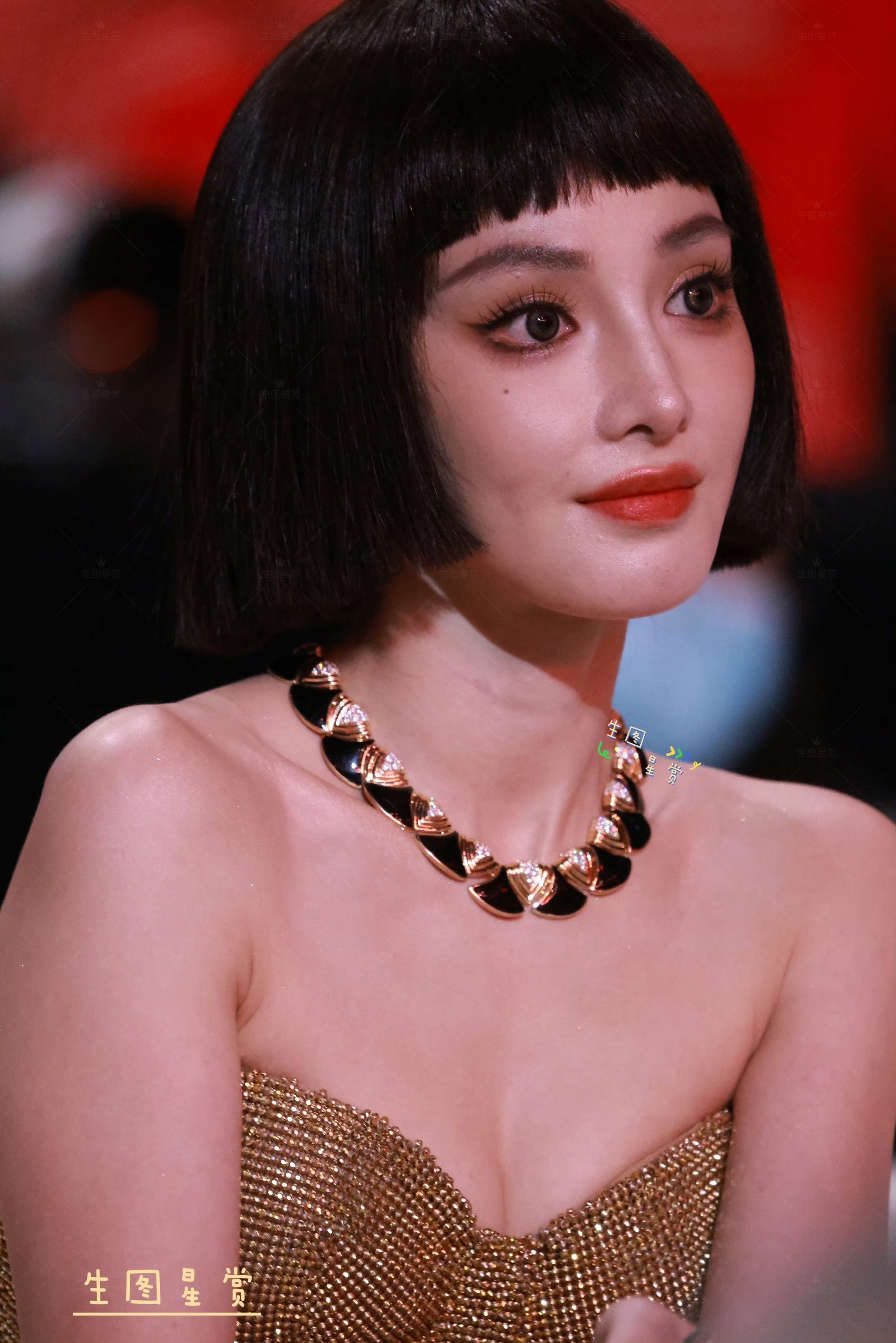 彭小苒国剧盛典 内场坐席生图，身材太绝了