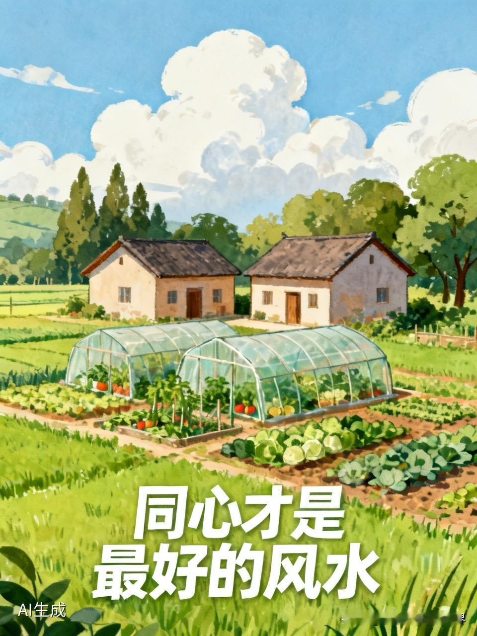 同心才是最好的风水。张建国和李明是从小玩到大的兄弟，两家住对门，学习成绩也差不多
