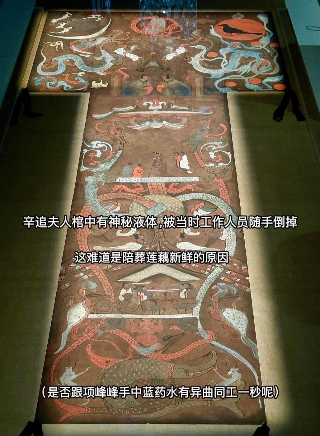 辛追夫人超级贵妇的修仙之路  马王堆汉墓T型帛画，2000年了还那么完...