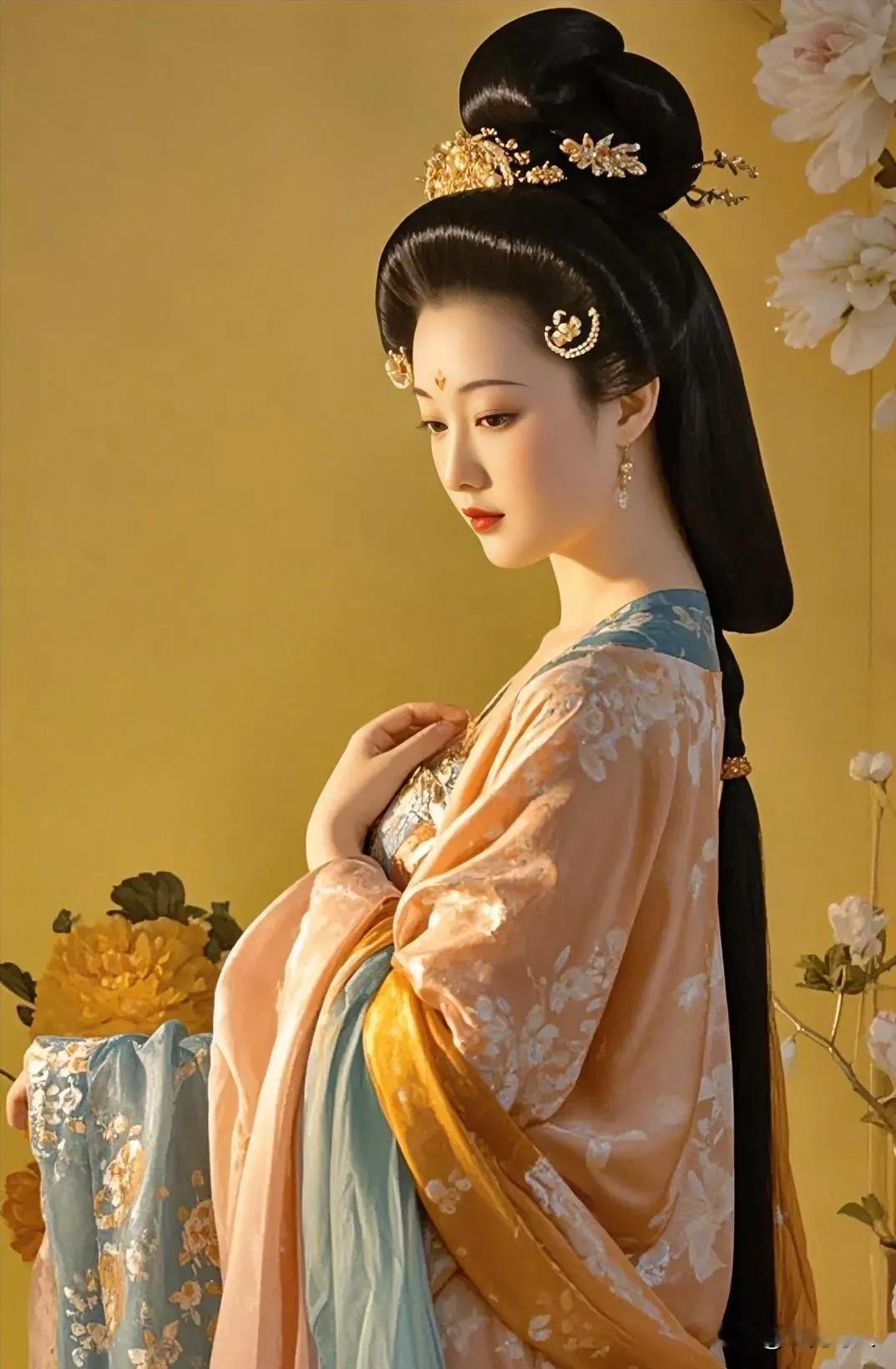 古风·丽人行（之一）
文/无冕诗人

佳人袅袅步长街，罗袂飘飘风里偕。 
秀发如