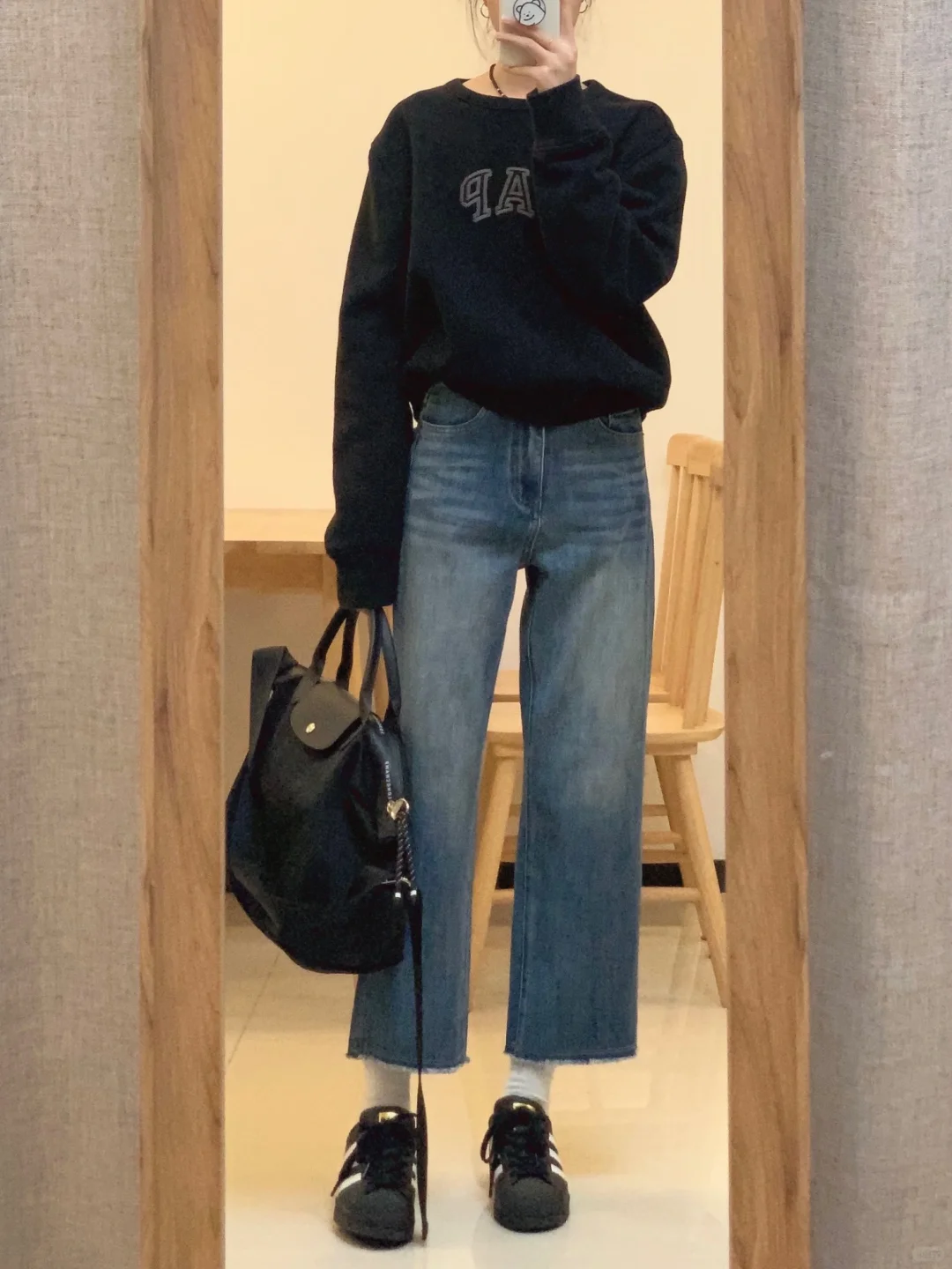 休闲装扮就爱极了这个包