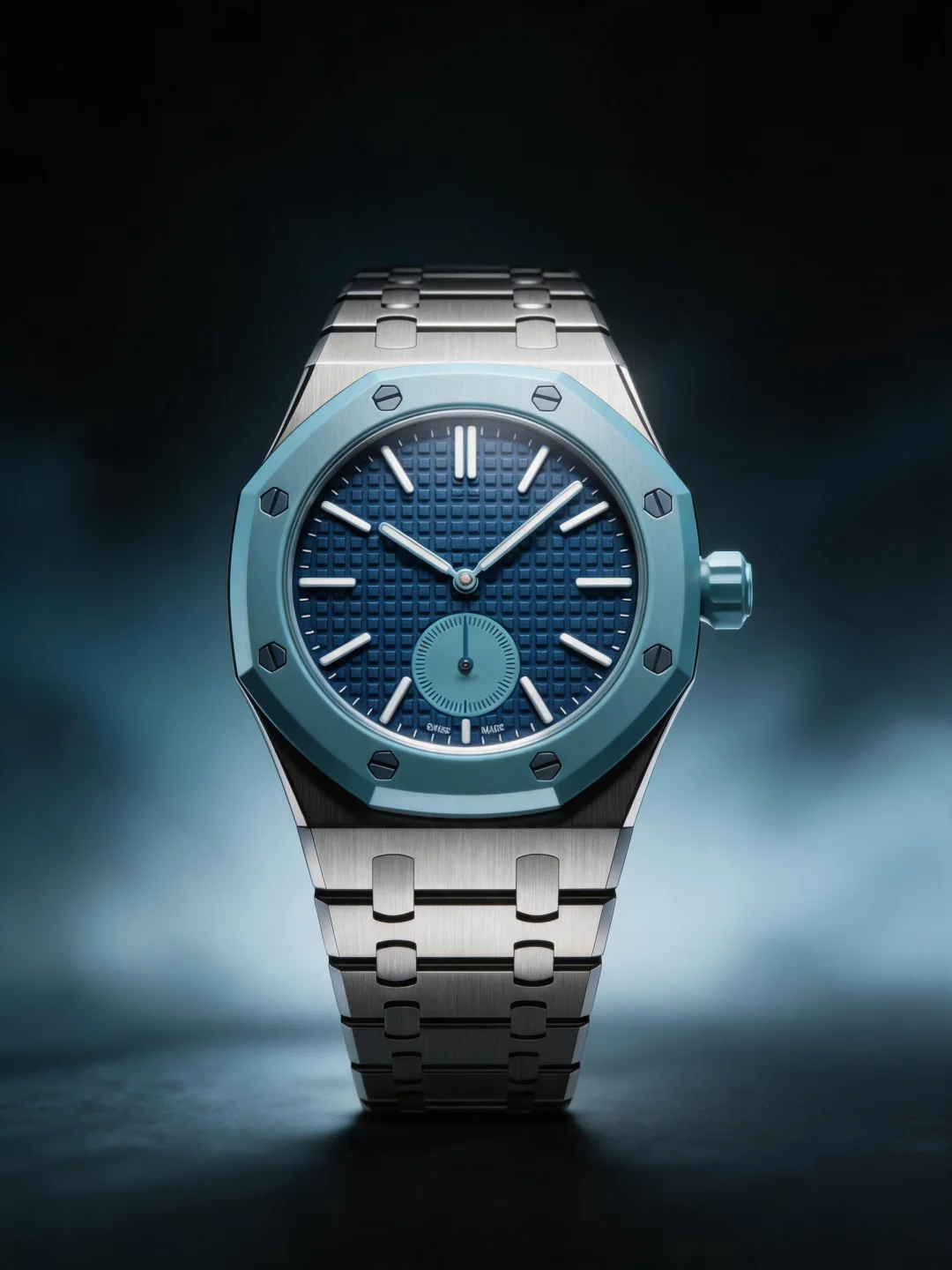 Swatch x AP 联名怀表 改 腕表，真的帅