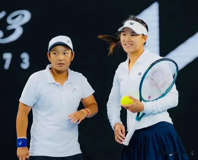 郭涵煜/蒋欣玗取得红土赛季开门红！WTA250拉巴特250女双首轮比赛，赛会头号