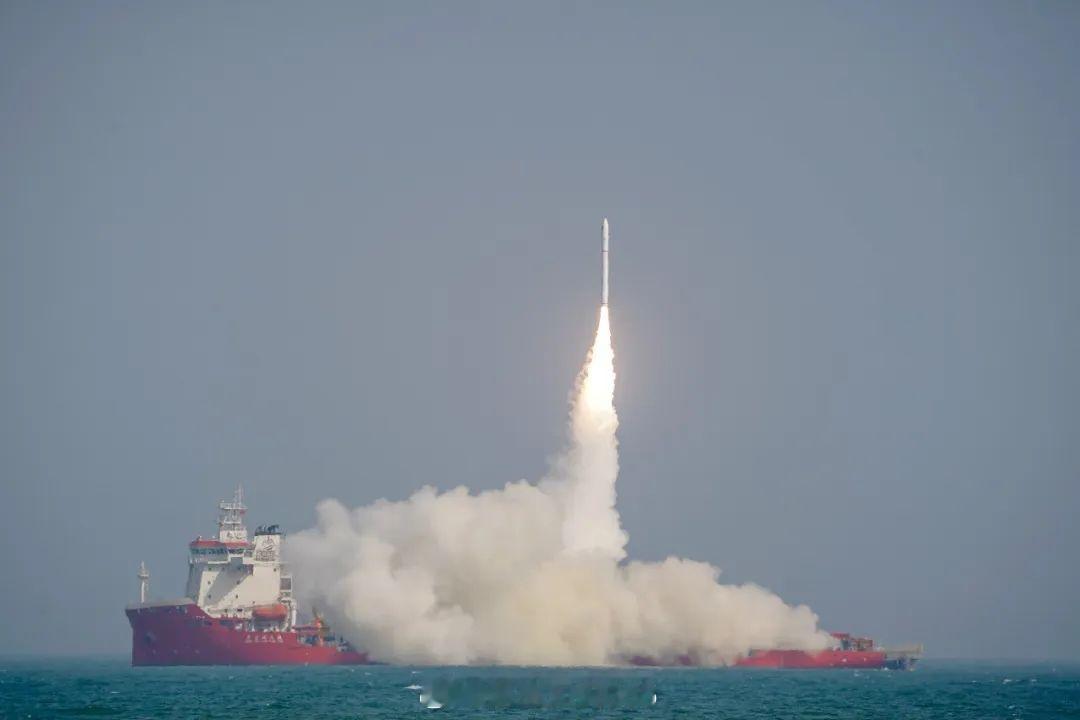 【谷神星一号海射型遥五运载火箭成功发射[打call]】北京时间2025年5月19