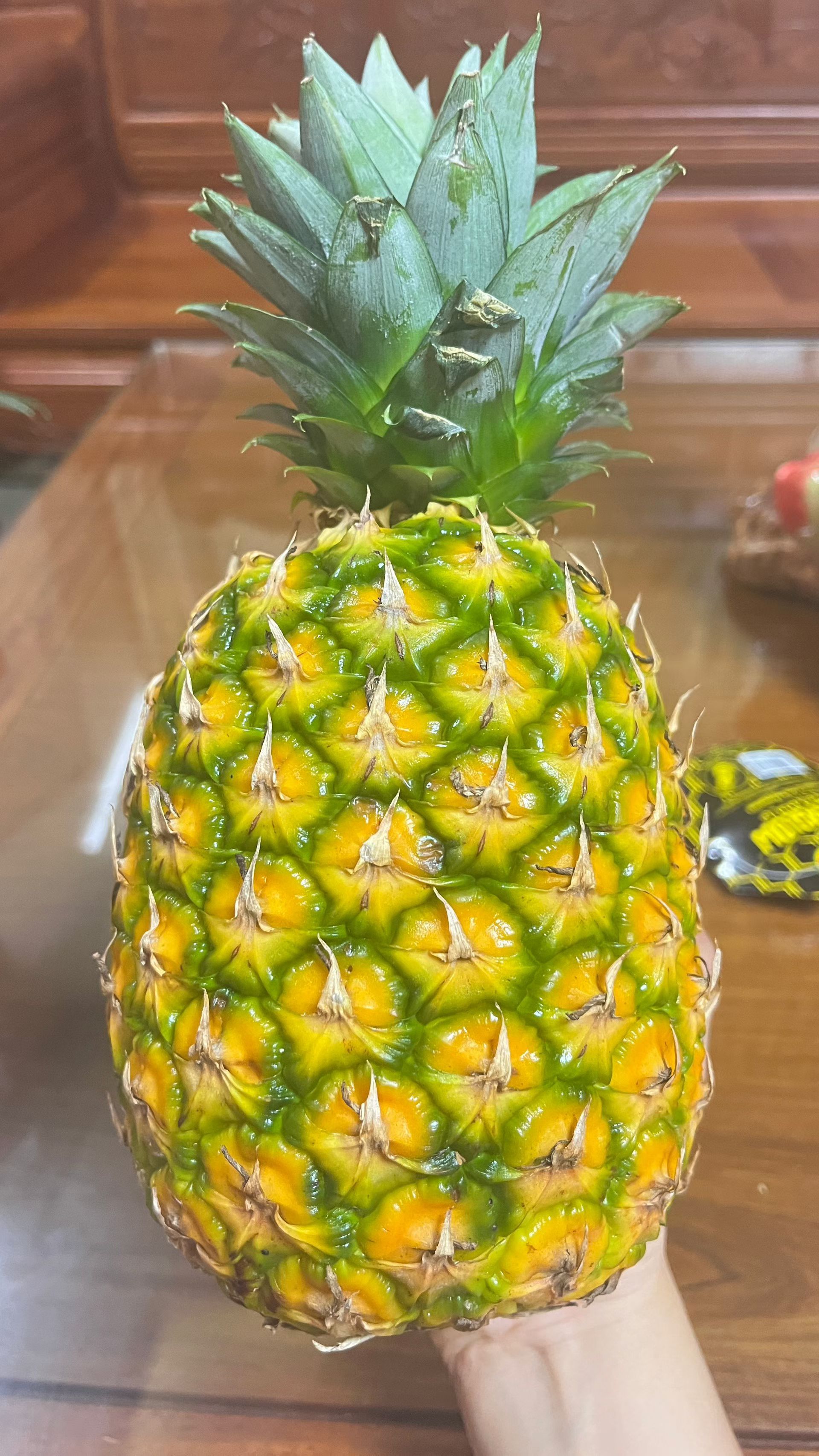 菠萝提前一天吃了，do的时候某个部位真的有那功效吗 