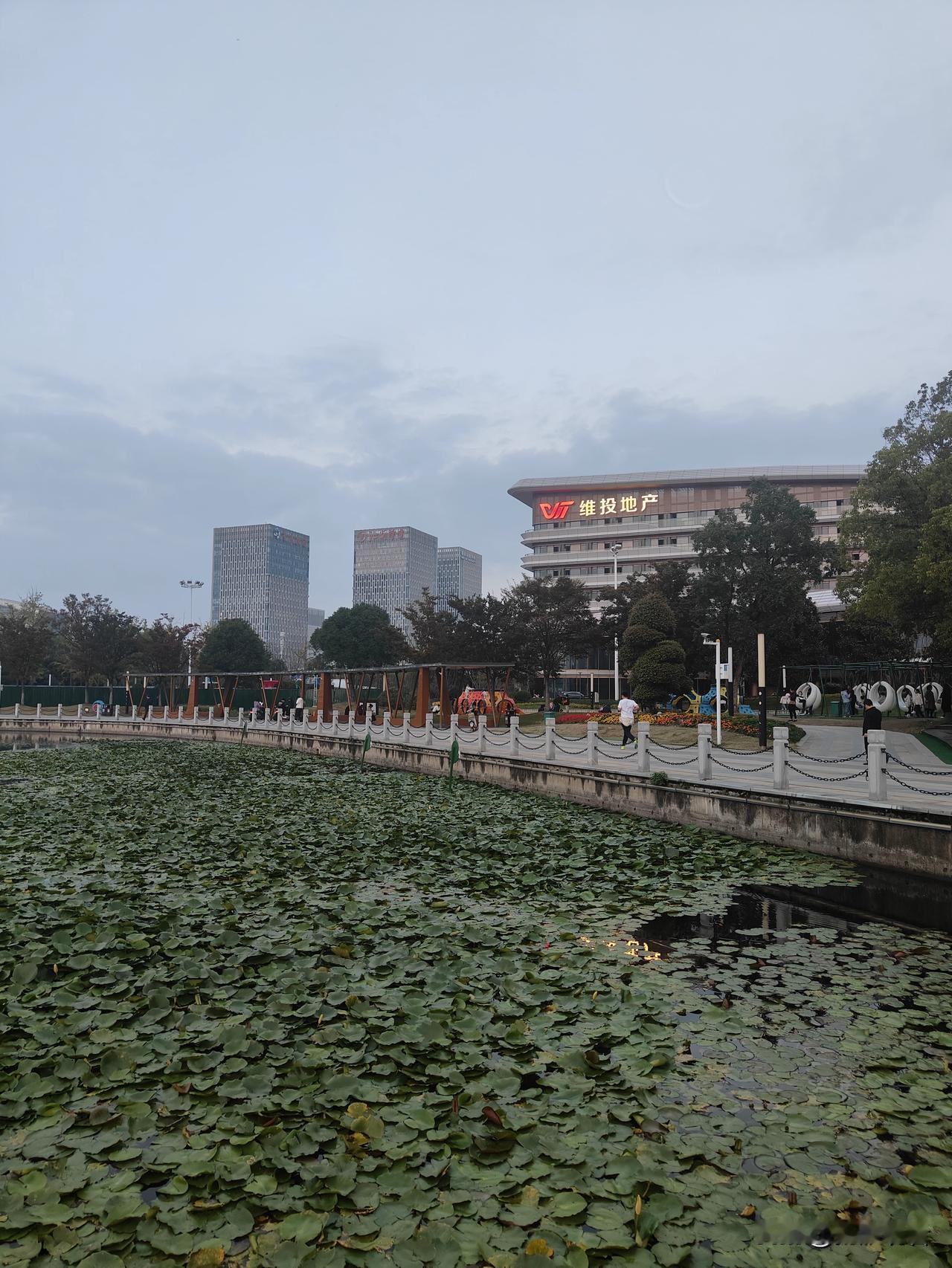 扬州西区明月湖畔