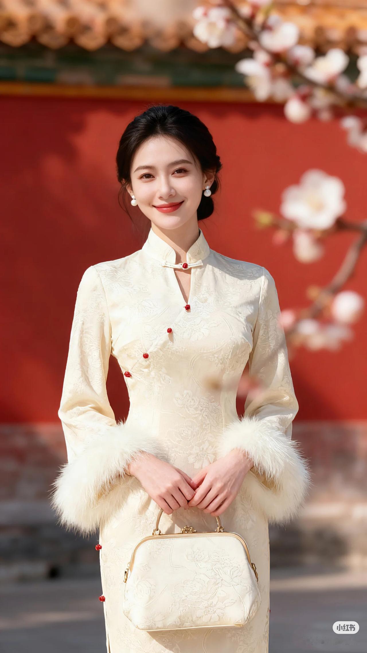 优雅与性感，你会怎么选美女旗袍穿搭写真