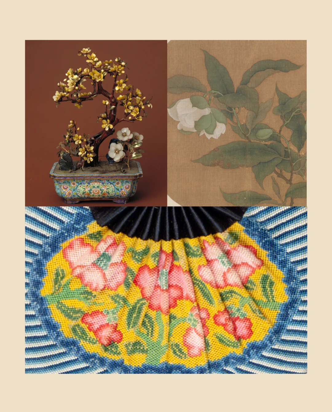 中国传统纹样【143】——茶花纹