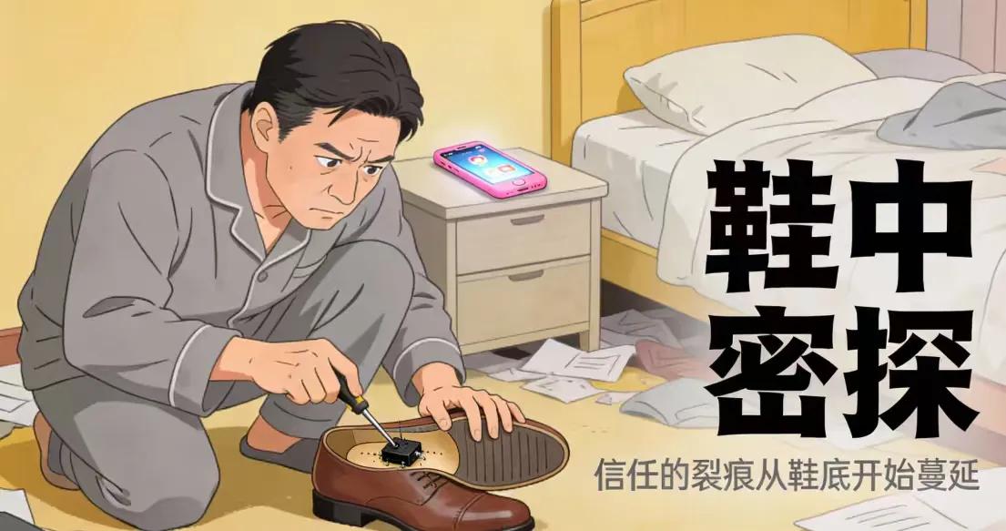 鞋内GPS揭开婚姻真相：科技时代的信任危机如何重塑家庭关系

当定位芯片在妻子高