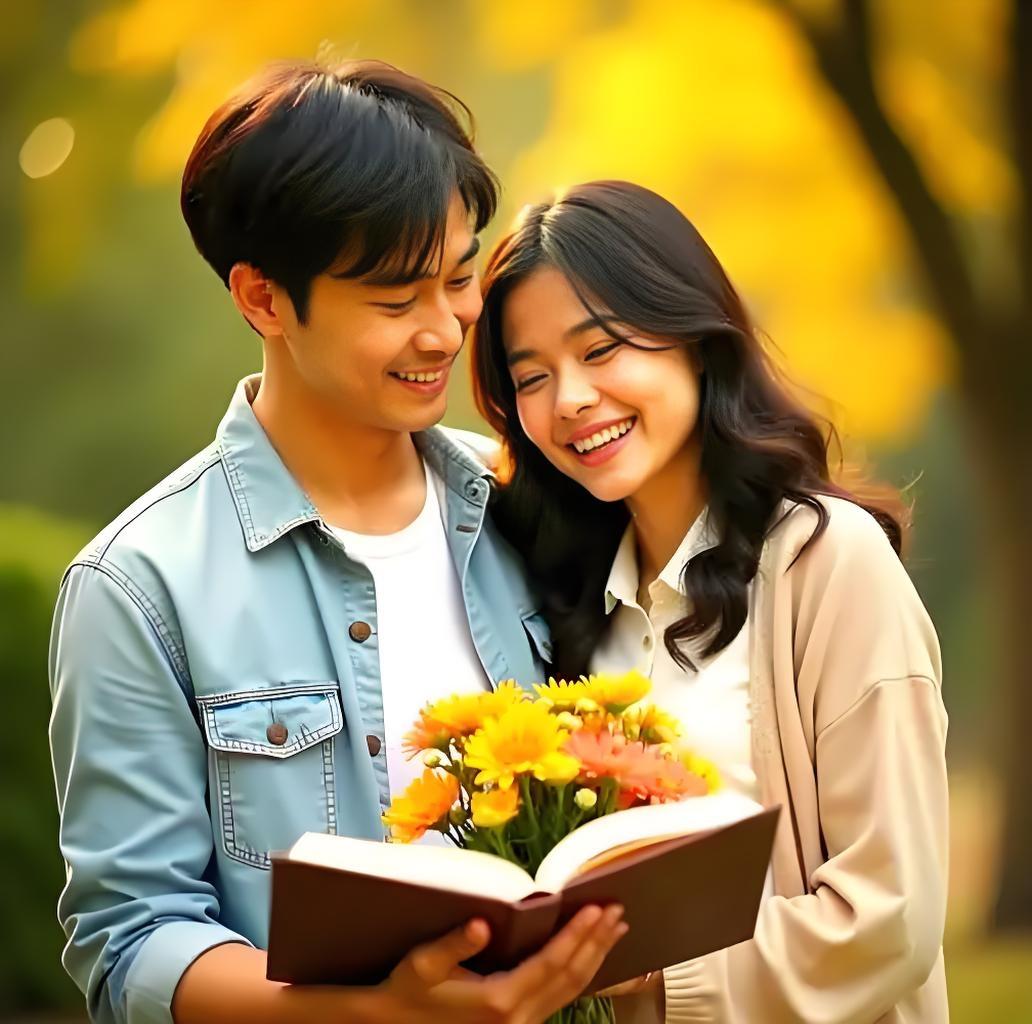 平淡的爱情里，互相尊重理解太重要了，这是感情长久的基石。
两个人在一起得互相信任