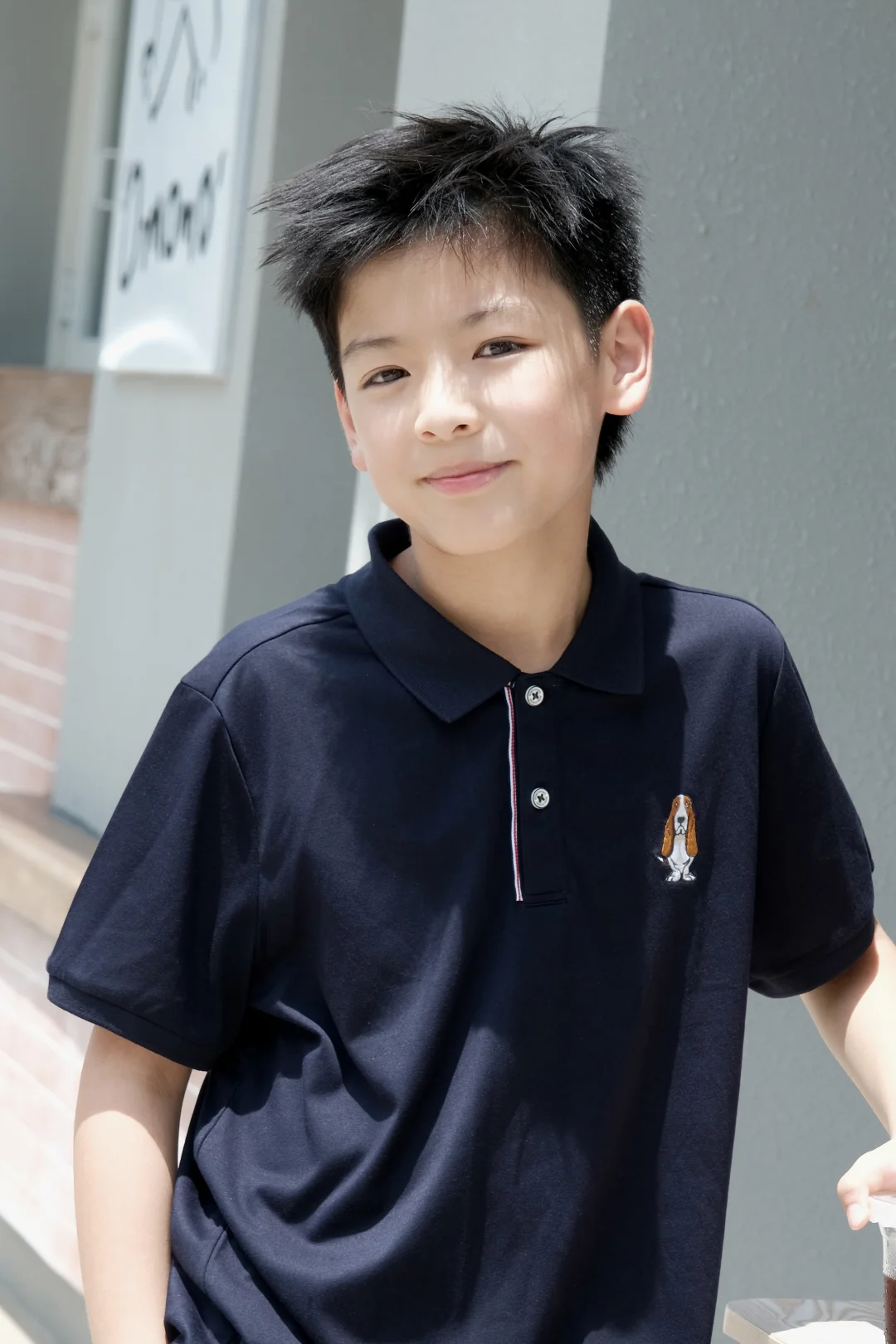 突然觉得儿子有少年感了