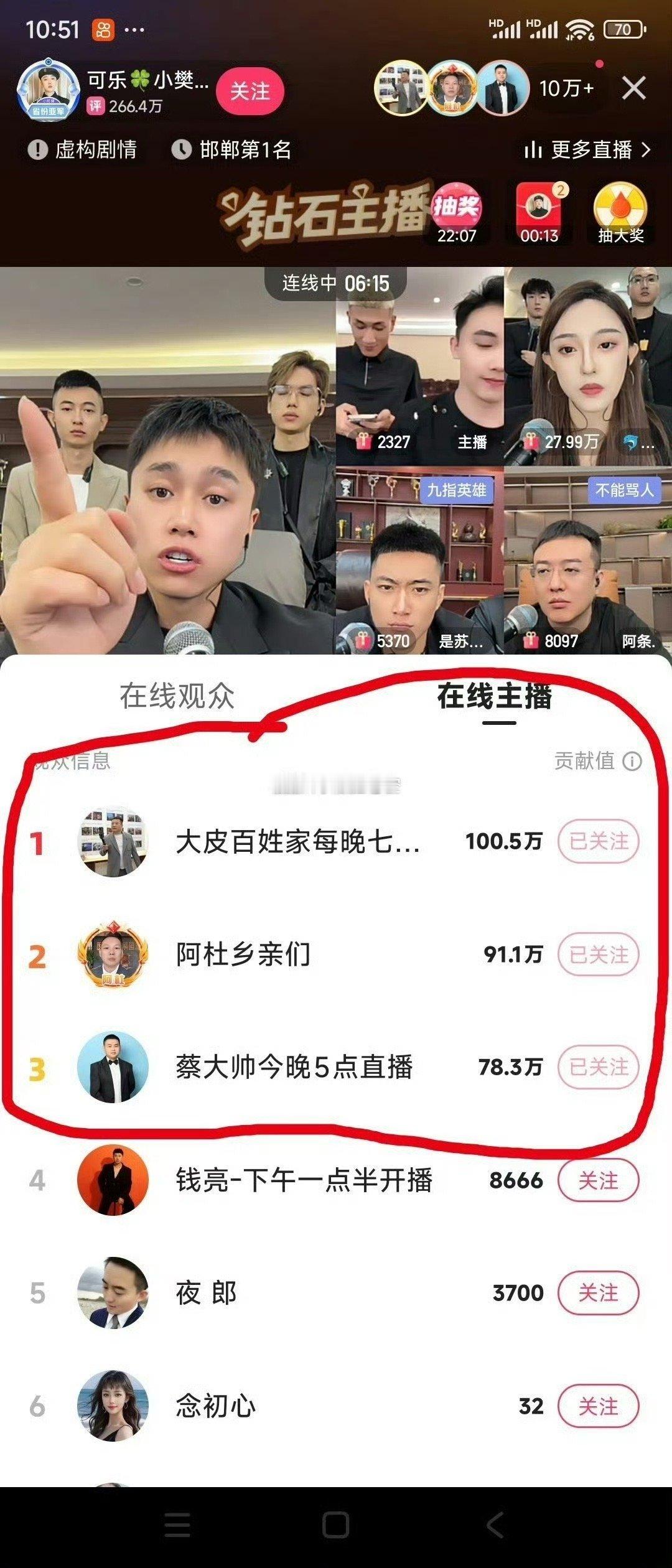 四川可乐和刘二狗PK，多个大情感主播前来吸流！巴哥这是要和情感深度合作了吗？ ​