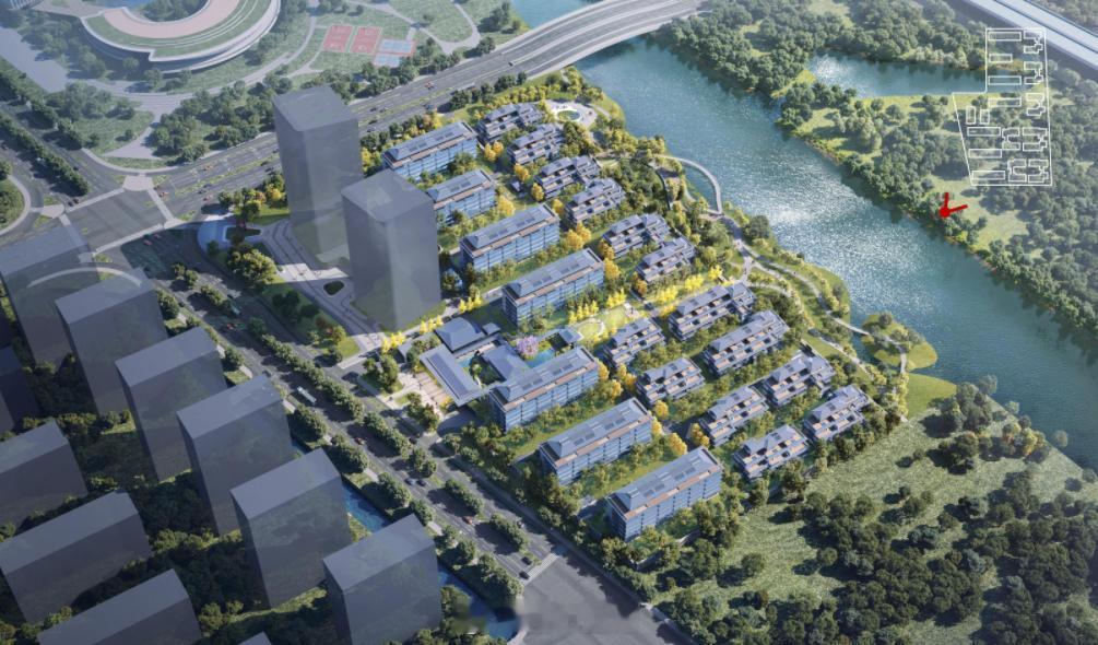 芜湖城东的豪宅旁边要建酒店宾馆，真是难得一见！ 