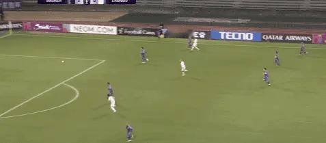 町田泽维亚vs成都蓉城32分钟南博赛文扳回一球亚冠联赛