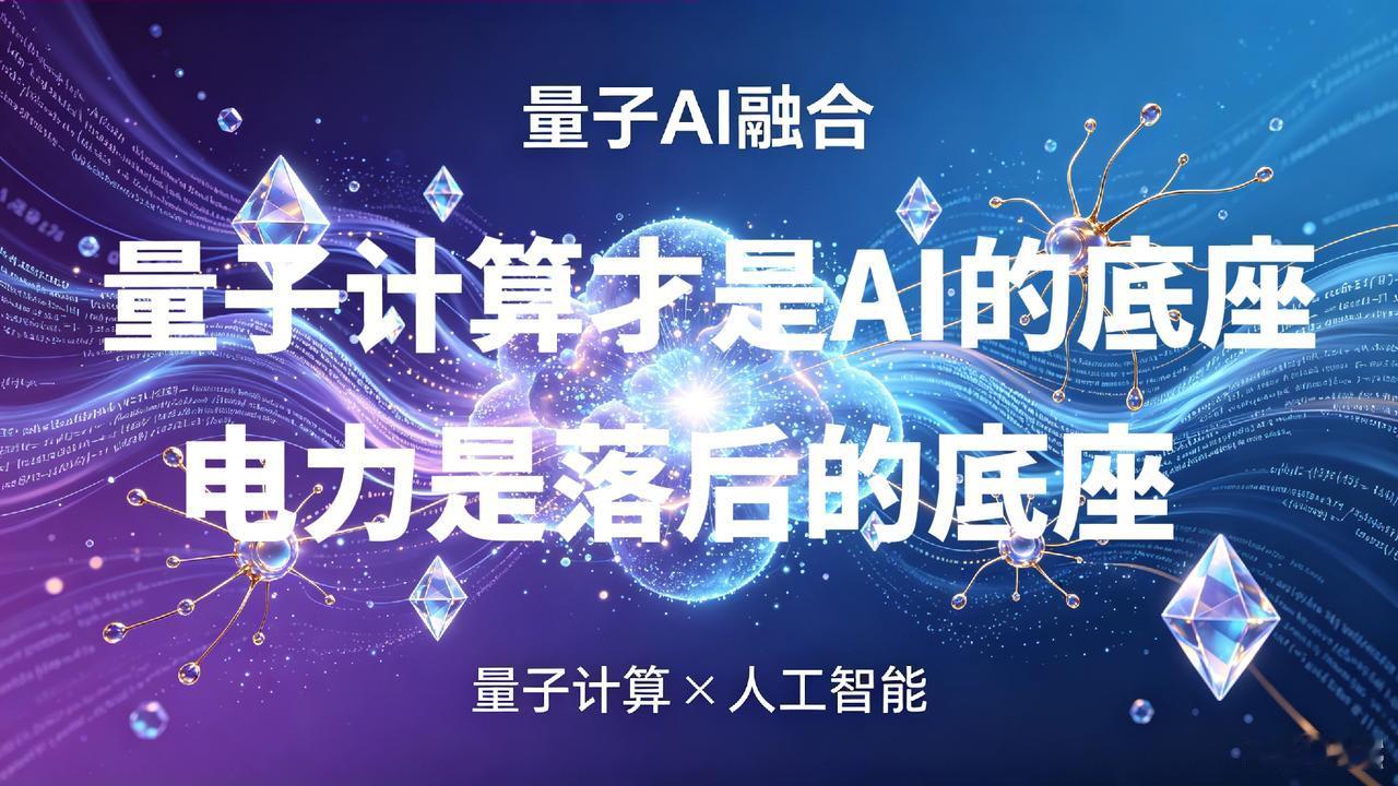 中国这次不要跑偏了，不要再输给美国了。不要相信一众大V那个电力是AI的底座这种鼠