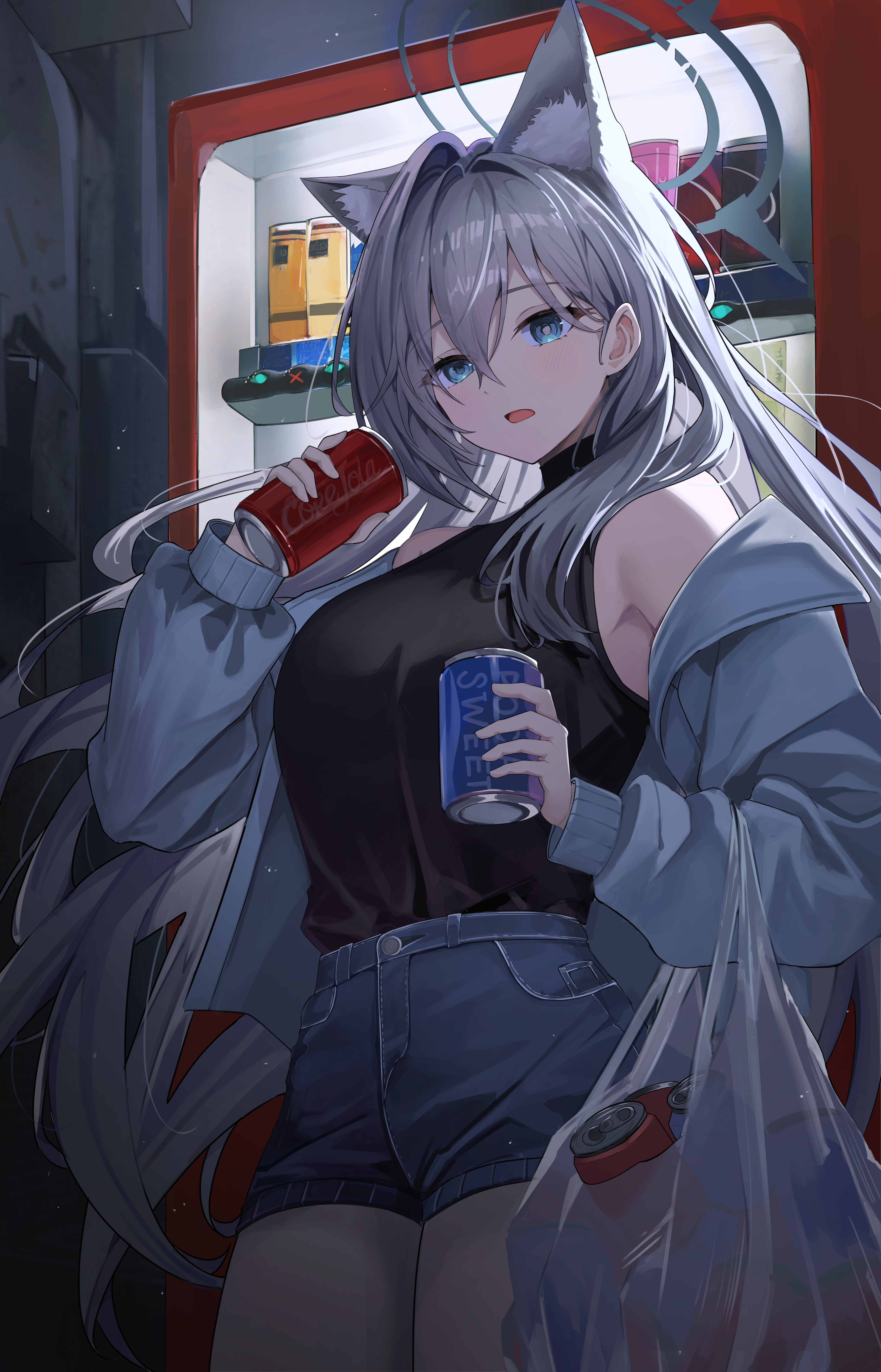 动漫[超话]砂狼白子·画师：kkubuk92 ​​​