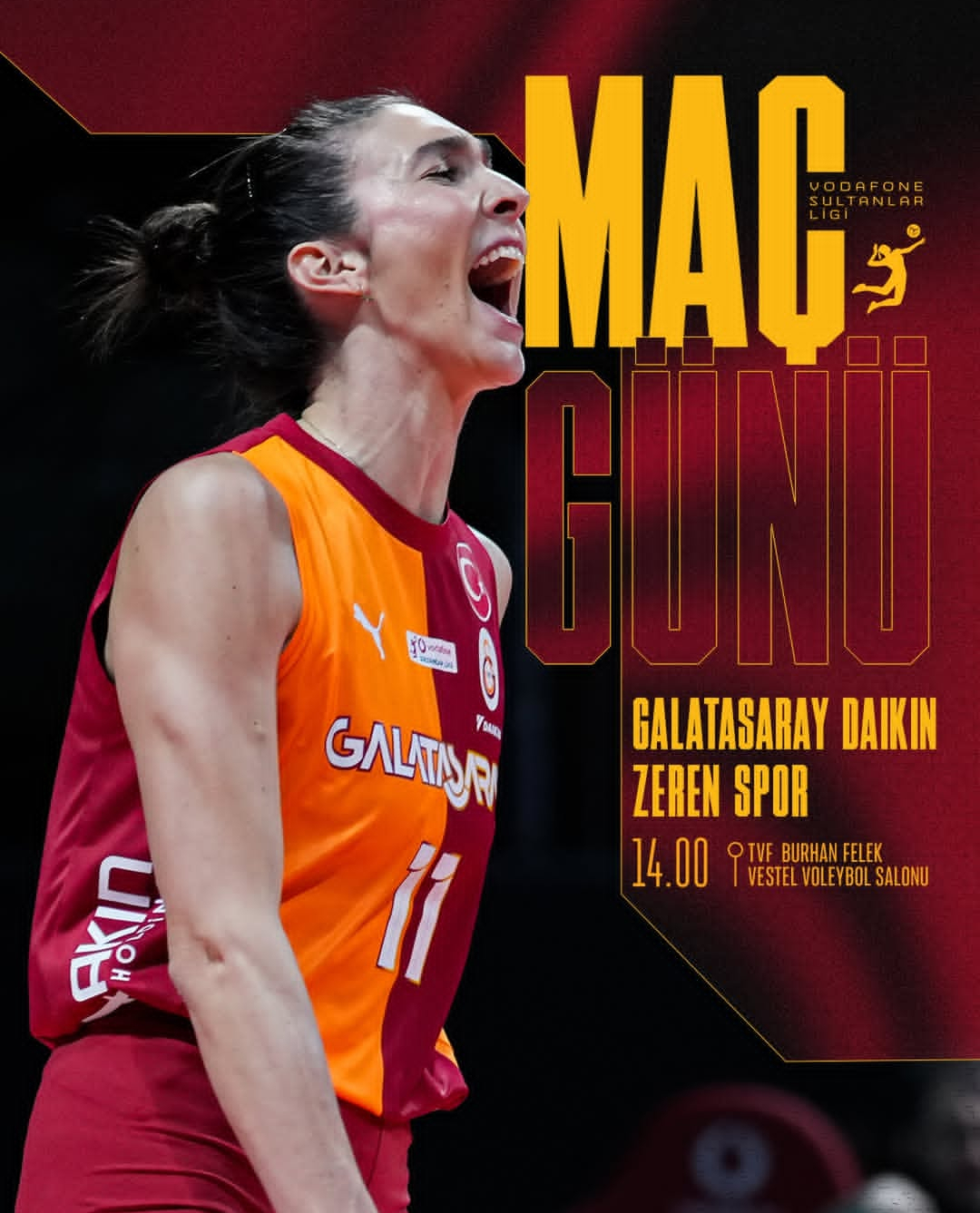 加拉塔萨雷今晚19点对阵泽仁体育，赢了有机会进入四强！ 