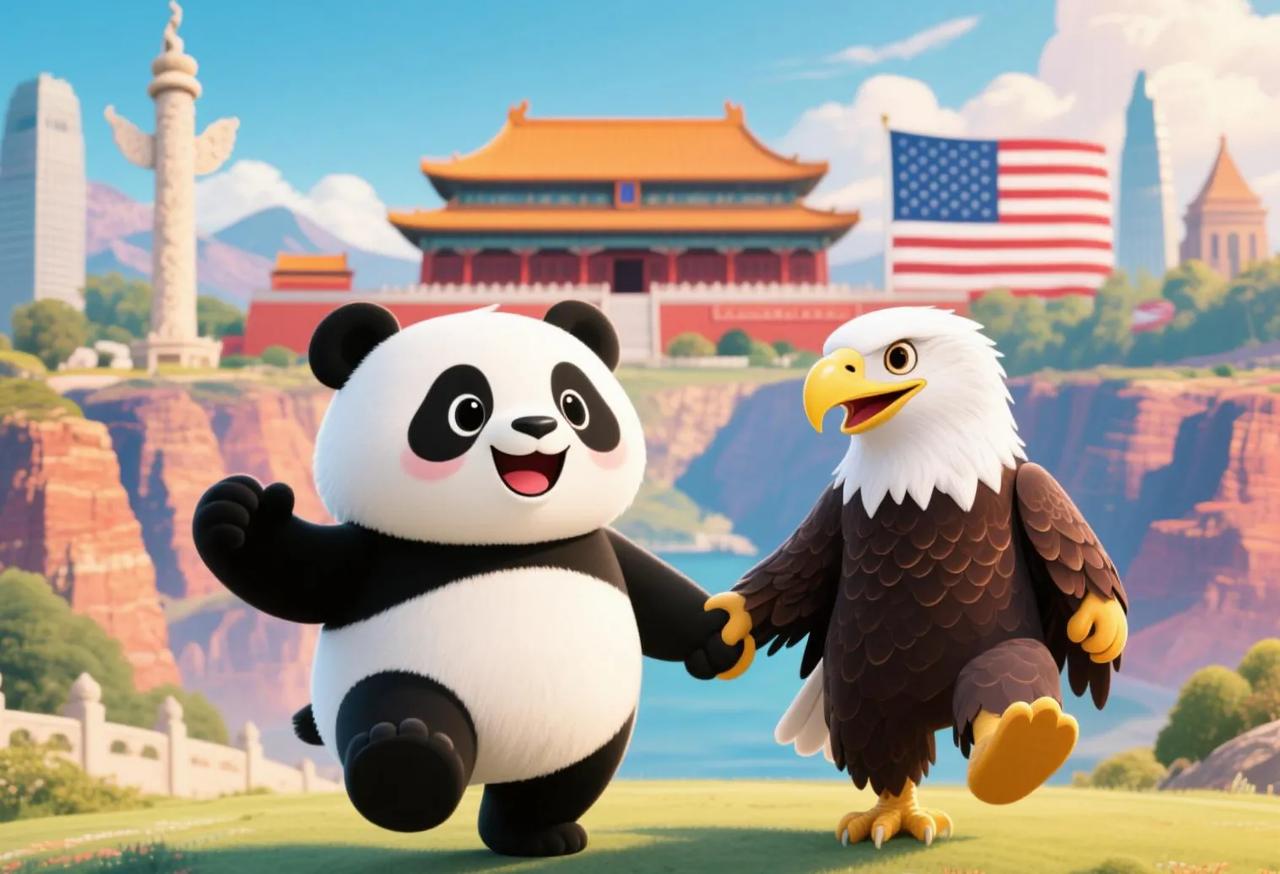 中美不打不相识！这个世界，真是个大舞台，每天都在上演精彩纷呈的节目。
谁也没想到
