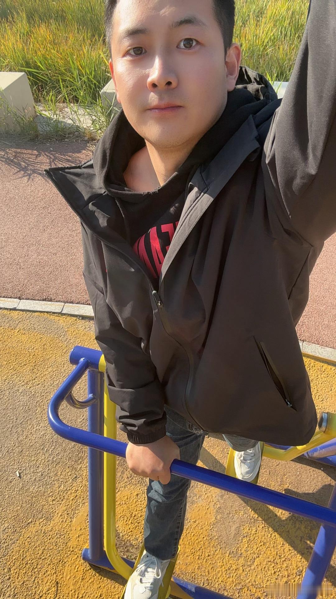 早晨晨练真的太舒服了，心情都很好。[笑哈哈] ​​​