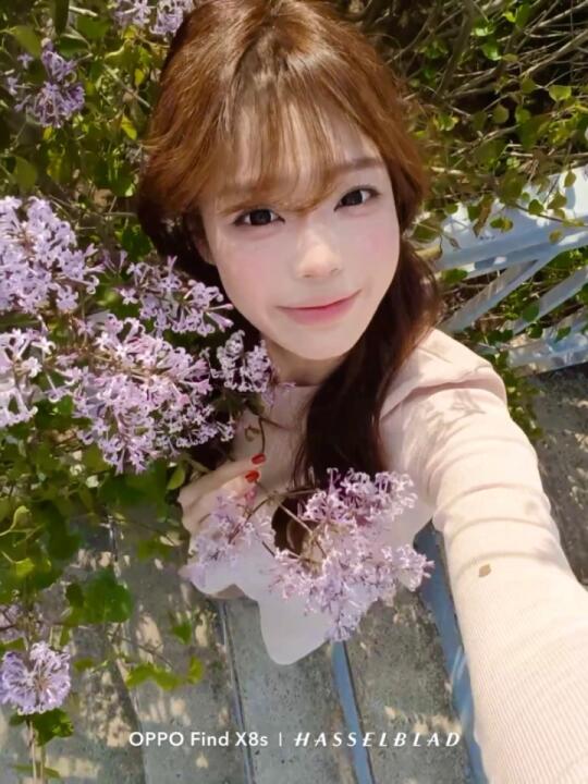 留意花瓣飘来的方向