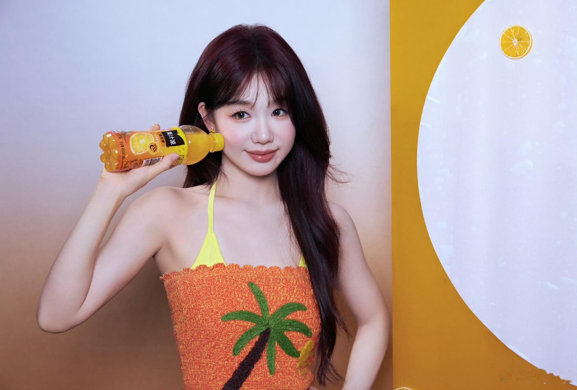 美汁源美好嚼得到美汁源嘴巴喜欢身体喜欢徐梦洁 超开心彩虹和美汁源这次的合作！美汁