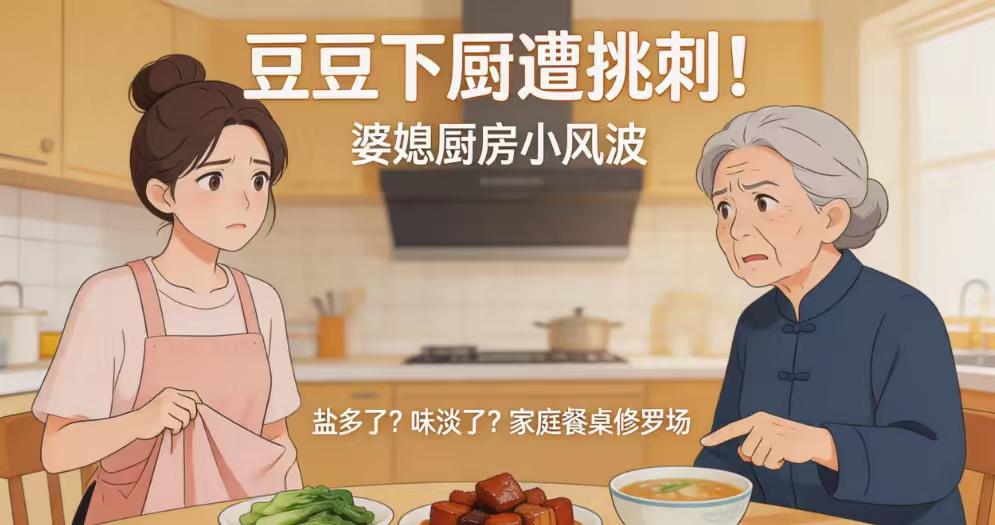 张豆豆做菜被孙母挑刺？真相恰恰相反：孙杨才是婆媳关系的“最强粘合剂”
“张豆豆为