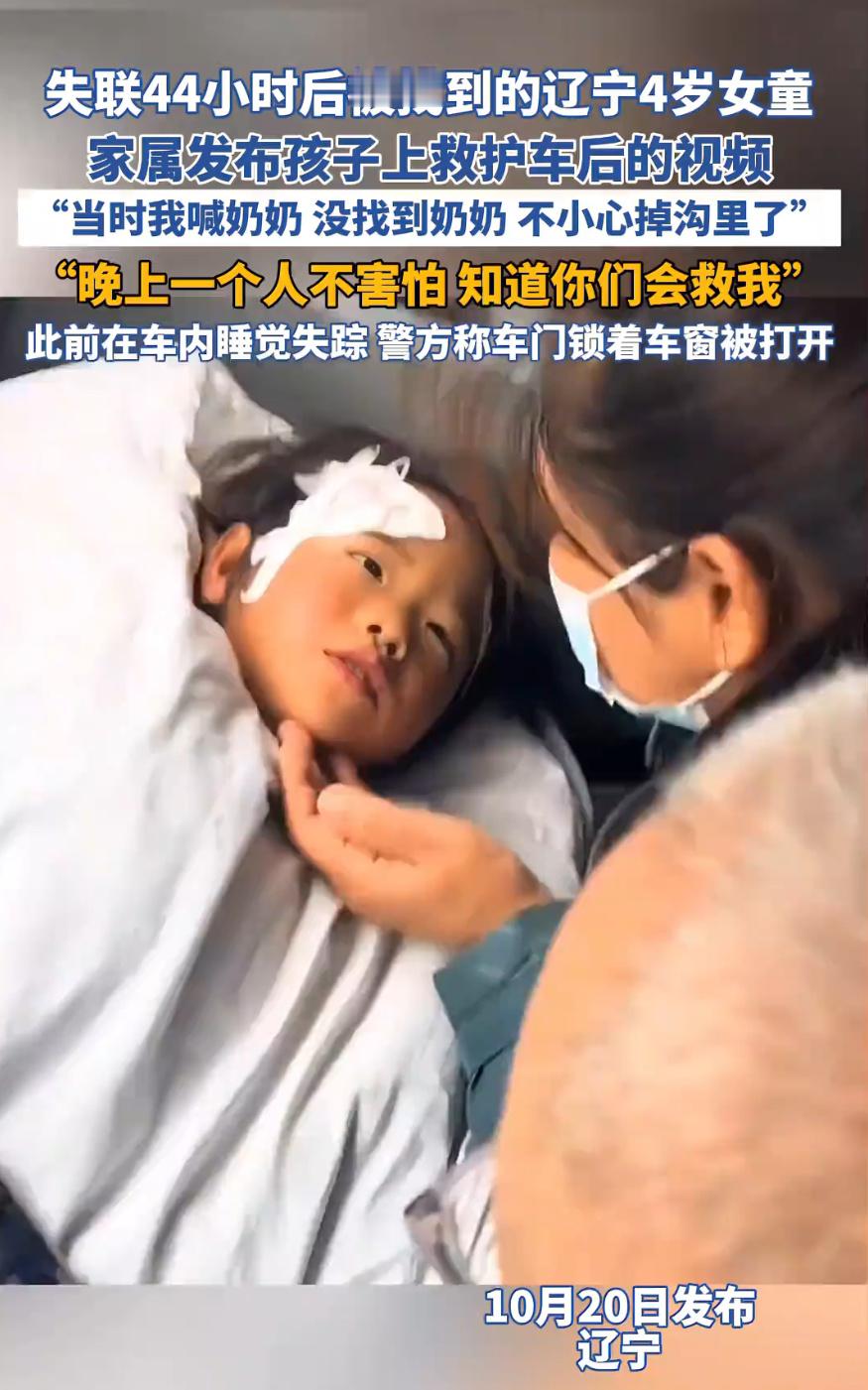辽宁失联女童为何现身10米深山沟辽宁4岁女童深山沟获救的新闻太揪心又太暖！奶奶农