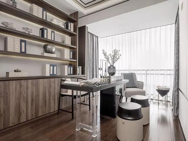 141㎡现代禅意，时尚舒适的空间，布置雅韵端庄的家具，很雅致