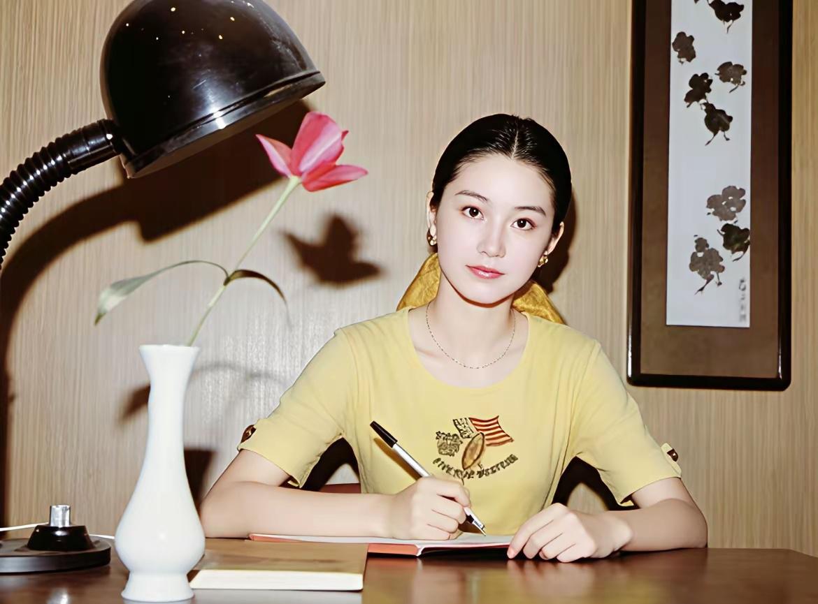 林青霞年轻时的美，真不是滤镜能造出来的。1974年台北家里那组老照片，把她从“银